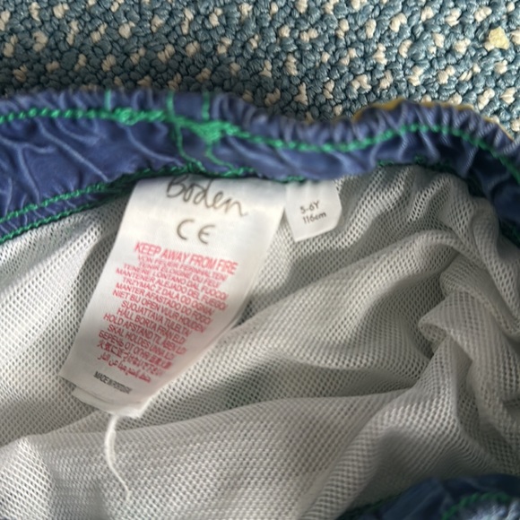 Mini Boden Star Swim Trunks - Picture 3 of 6